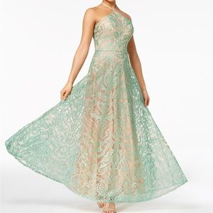 NWT Speechless Strappy Embroidered Prom Dress